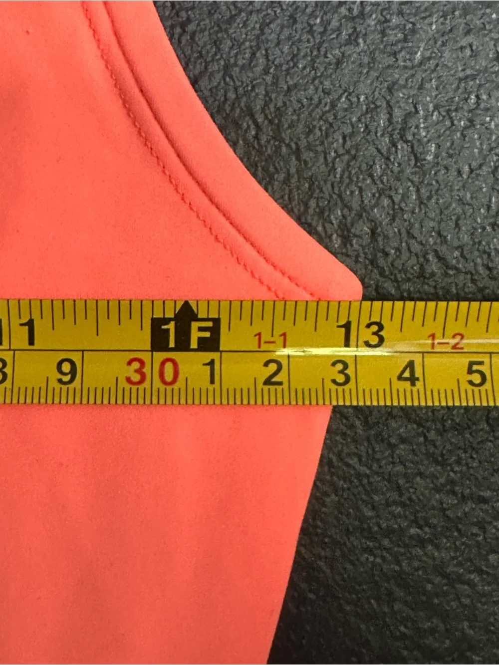 Lululemon Hotty Hot Cropped Tank Highlight Orange Size 4 Running Built-In Bra